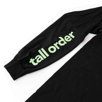 Tall Order Sleeve Logo L/S T-Shirt - Black