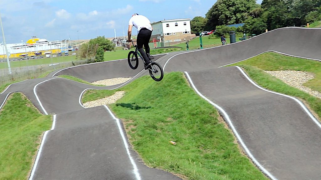 Jumping Gaps With The Boys