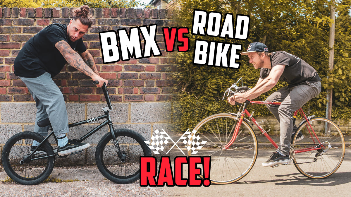 Road bike Vs BMX who will win?