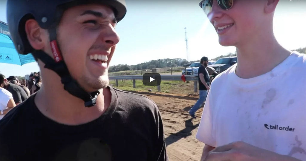 YES Matty Try The Impossible BMX Swamp Rail!