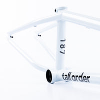 Tall Order 187 V3 Frame - Reilly Gloss White | Tall Order BMX