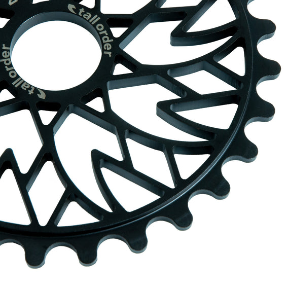 Tall Order Spectrum Chromoly Sprocket - Black