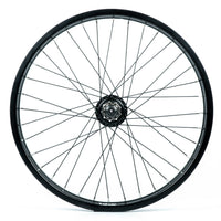 Tall Order Dynamics RHD Cassette Wheel - Black With Silver Spoke Nipples 9 Tooth