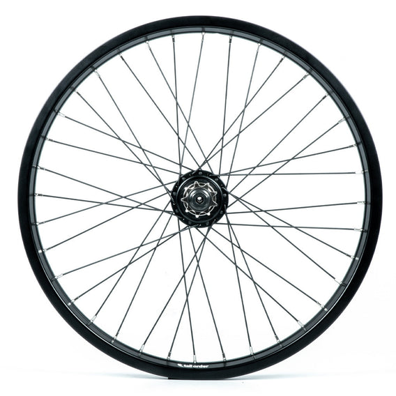 Tall Order Dynamics RHD Cassette Wheel - Black With Silver Spoke Nipples 9 Tooth