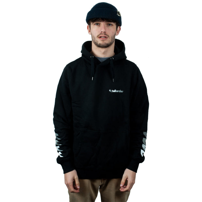 Tall Order Fade Logo 2 Hoodie - Black