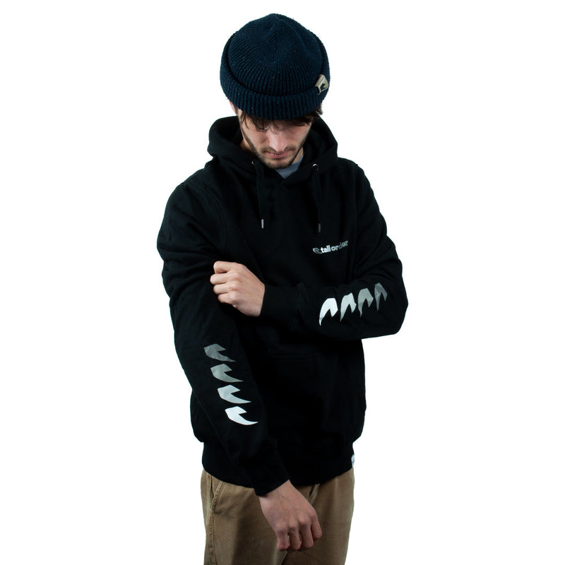 Tall Order Fade Logo 2 Hoodie - Black