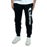 Tall Order Font Joggers - Black