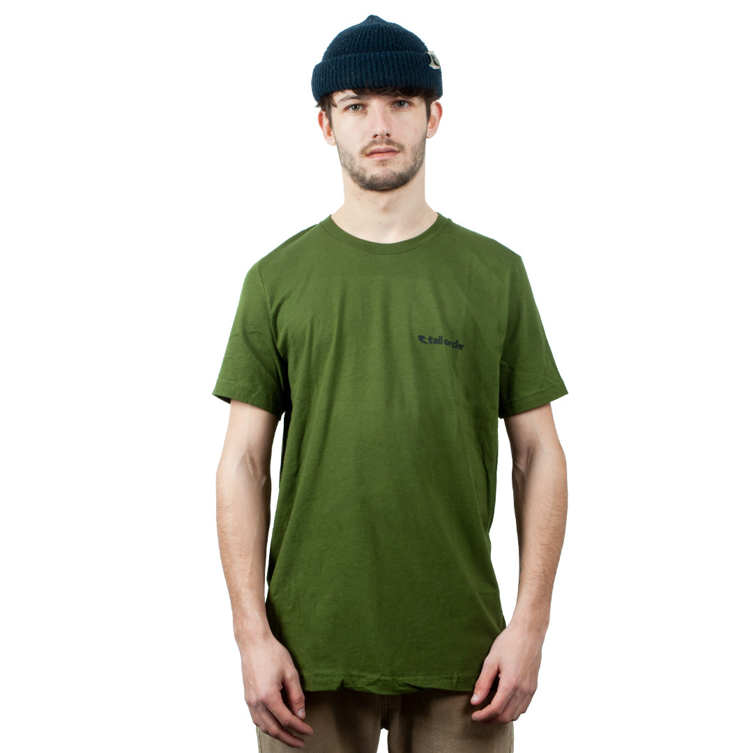 Tall Order Army Small Logo T-Shirt - Green