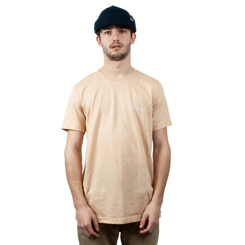 Tall Order Pink Small Logo T-Shirt - Sand