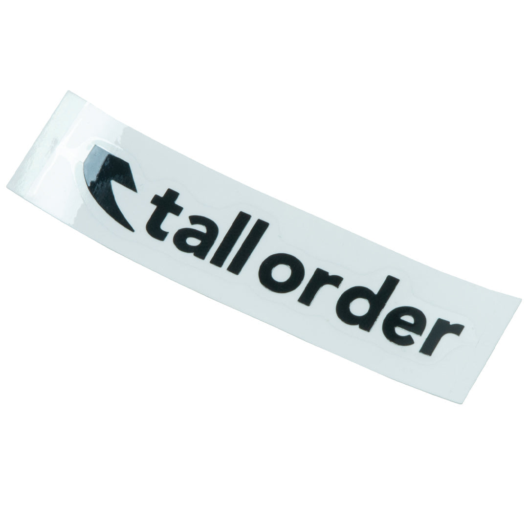 Tall Order Ramp Bar Sticker - Black