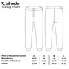 Tall Order Font Joggers - Black