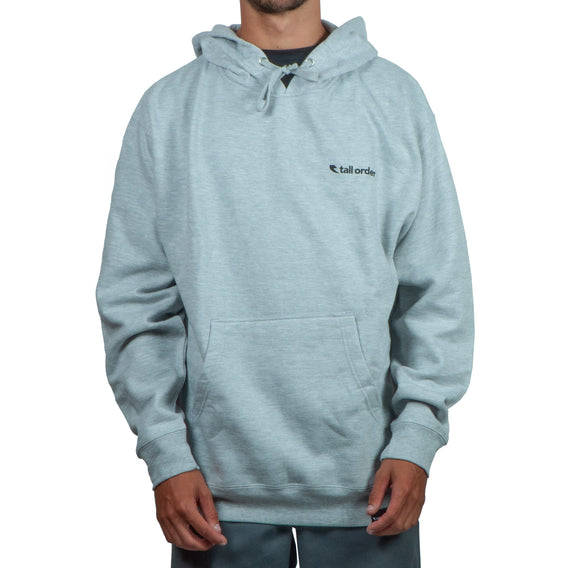 Tall Order Small Logo Hoodie - Grey