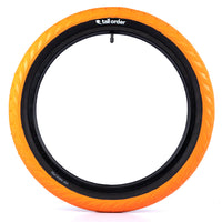 Tall Order Wallride Tyre - Orange With Black Sidewall 2.30" | BMX