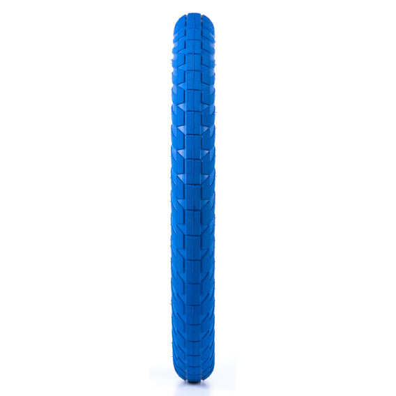 Tall Order Wallride Tyre - Blue With Black Sidewall 2.35" | BMX