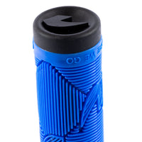 Tall Order Catch Grips - Blue With Black Bar Ends | BMX