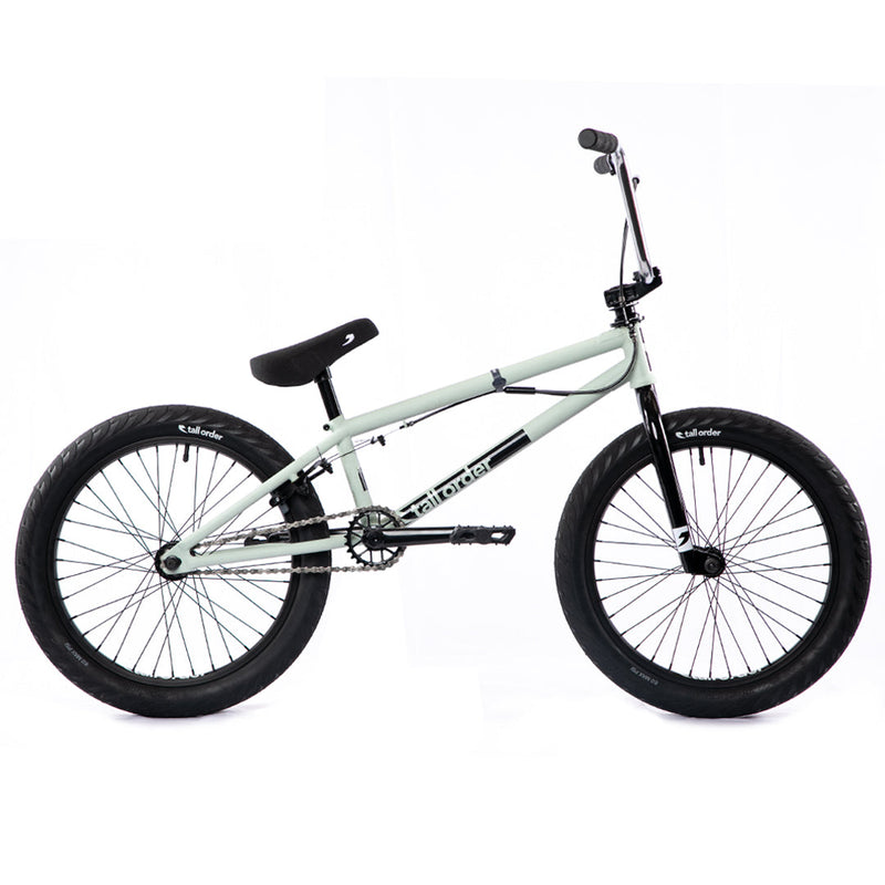 Tall Order Flair Park 20" BMX Bike - Matt Light Grey With Black Parts 20.4"