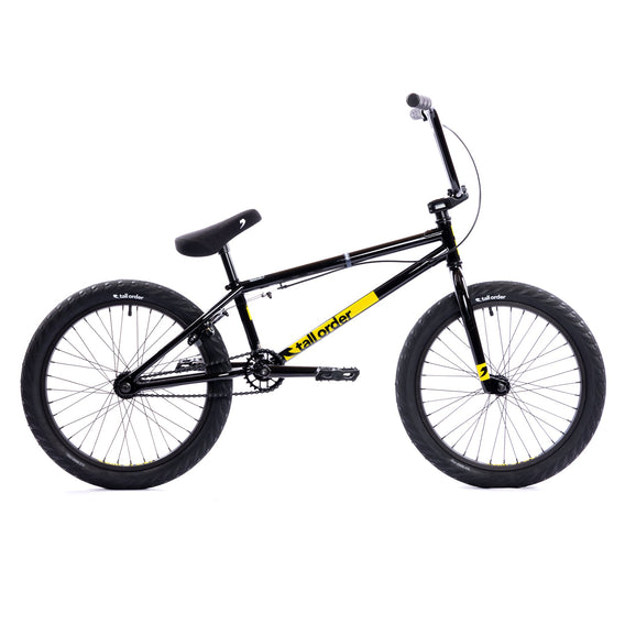 Tall Order Ramp Large 20" BMX Bike - Gloss Black 21"