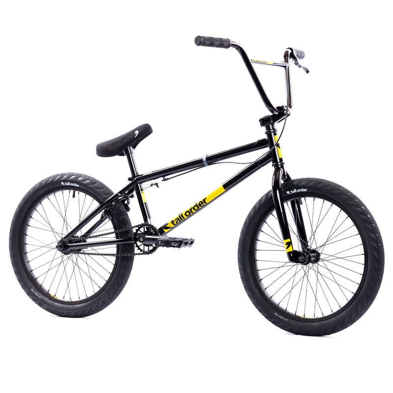 Tall Order Ramp Large 20" BMX Bike - Gloss Black 21"