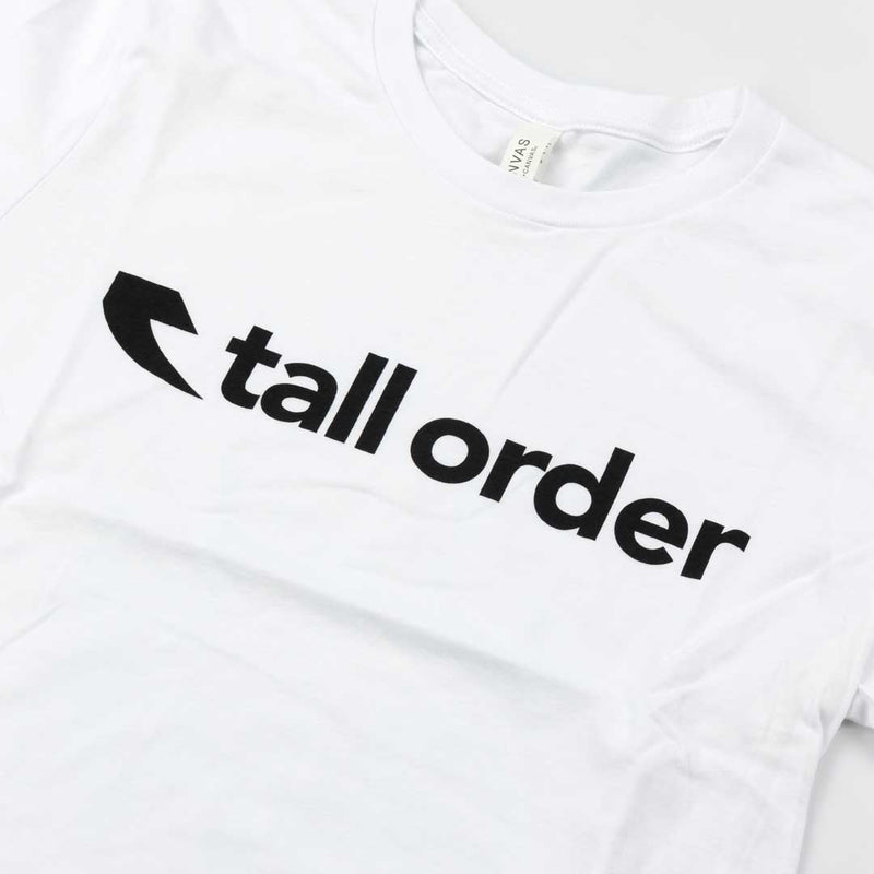 Tall Order Font T-shirt - White | BMX