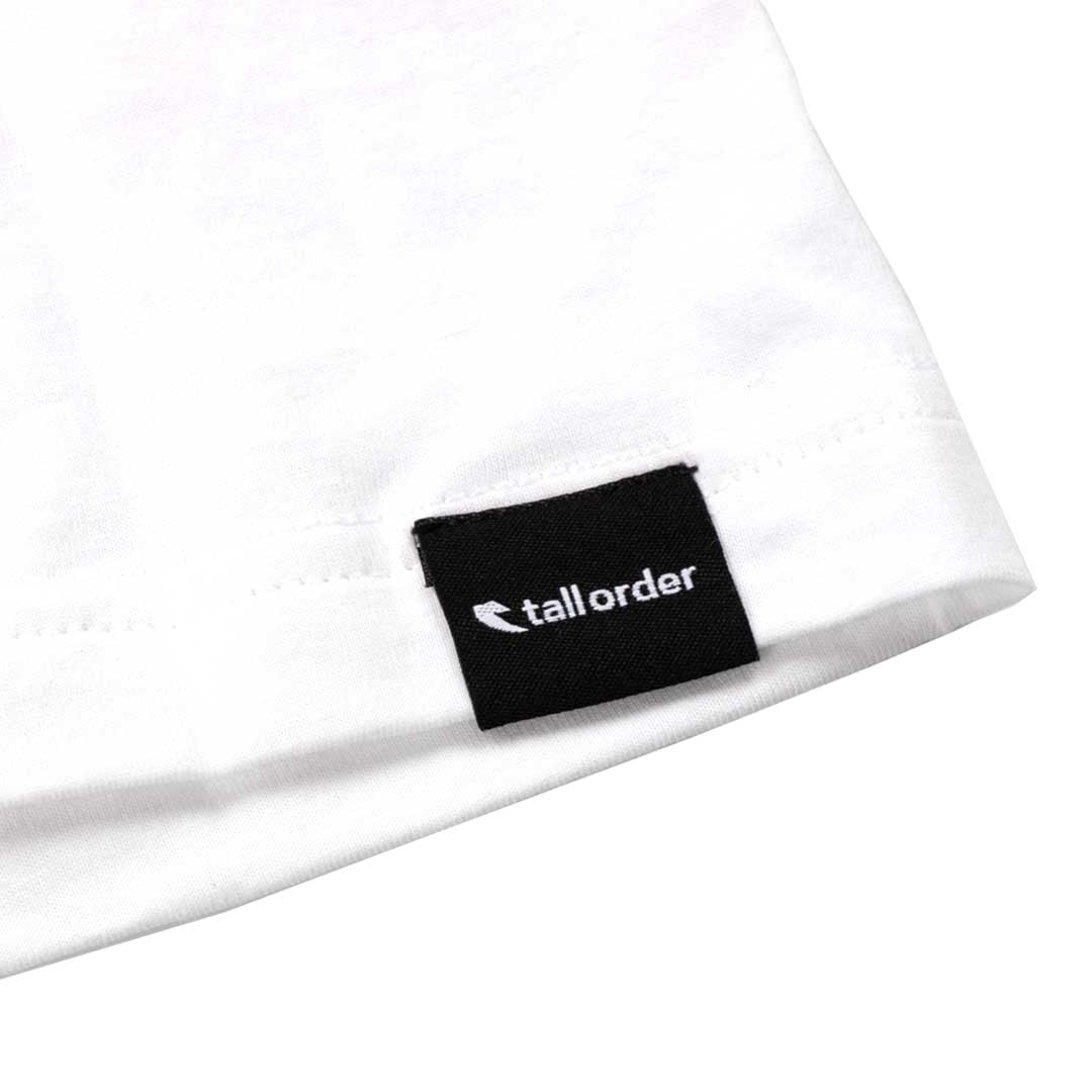 Tall Order Font T-shirt - White | BMX