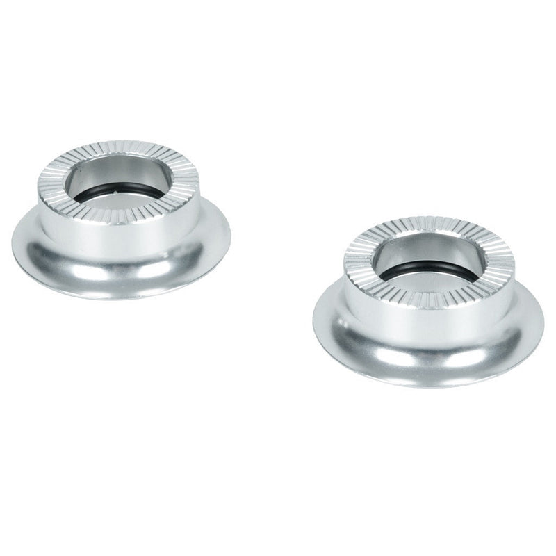 Tall Order Glide Hub Cone Nuts (Pair) - Silver