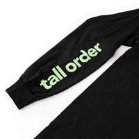 Tall Order Sleeve Logo L/S T-Shirt - Black