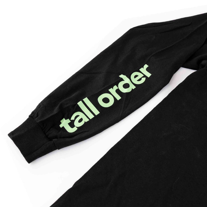 Tall Order Sleeve Logo L/S T-Shirt - Black