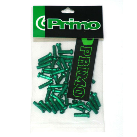 Primo Alloy Spoke Nipples (Pack Of 50) - Green
