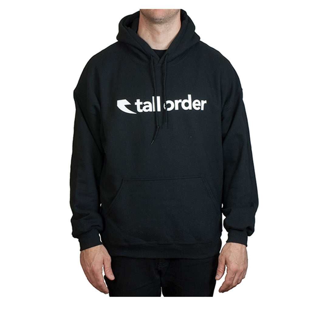 Tall Order Bmx Font Logo Hooded Sweatshirt Black