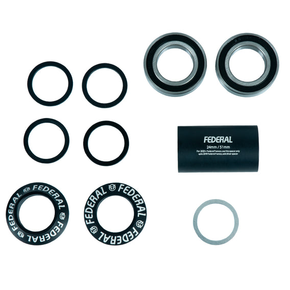 Federal V2 Mid Bottom Bracket - Black