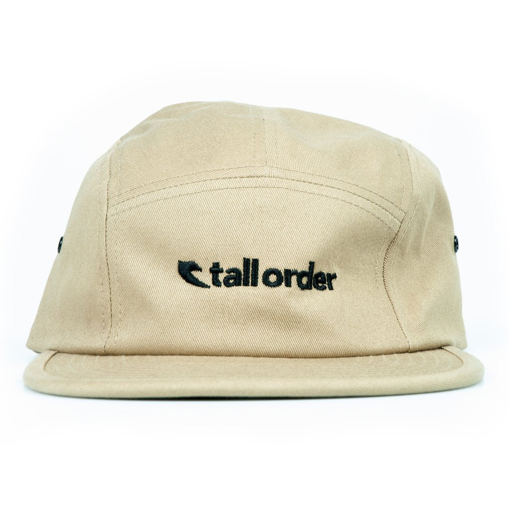 Tall Order Logo Camper Cap - Tan